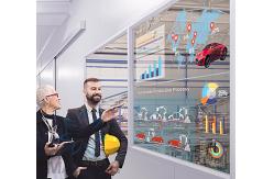 China Multi Touch Round OLED Display / Office Building Interactive Touch Display supplier
