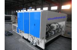 China Semi Auto Carton Box Manufacturing Machine / Flexo Printer Slotter Machine Chain Feeder supplier