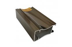 China High Glossy Machined Champagne Anodized Aluminium Extrusion Profiles supplier
