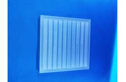 China Optical Quartz Glass Plate Non Crystalline Form Low Thermal Expansion Coefficient supplier
