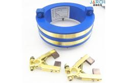 China Two - Piece Half Split Ring Commutator 12 Holes With Carbon Brush Holder supplier