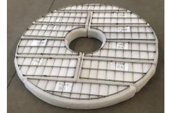 China PTFE Dwire Mesh Demister  316L Grids Popular Way Anti Corrosion supplier