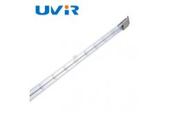 China UVIR Quartz Infrared Lamps , 235V 1000W Quartz Glass Heater for blowing machine supplier