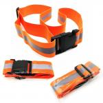 Factory Customized Reflective Belts for Running High Visible Night Safety Gear Waist Adjustable Elastic Safety Reflective Belt for sale