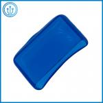 5x20mm Glass Ceramic Transparent 30A PVC Fuse Cover Blue ROHS Fuse Holder Block for sale
