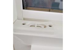 China ODM UPVC Tilt And Turn Windows PVC Glass Window With Fixed Mosquito Net supplier