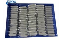 China 12mm Round Perforated Metal Mesh Cylinder 1um Glass Fiber Wire Mesh Tube supplier