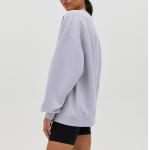Autumn Oversized Pullover Women'S Wool Blank O Neck Sweatshirts for sale