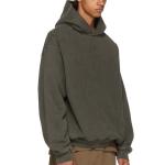 Custom Non Drawstring Blank Oversized Sweatshirts Black Cropped Hoodies