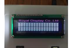 China Super High Contrast Ratio Character Lcd Module For Car Radios High Reliability supplier