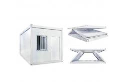 China Readymade Folding Container House Single Room Tiny House Easy Assembly Quick Relocation Deployment supplier