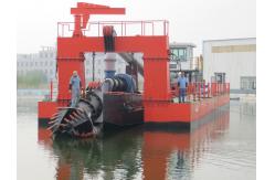 China SGS Inspection Cutter head Suction Dredges with 3800 M3/h Double Dredging Pumps supplier