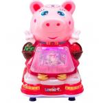 Dreamland  New Style Pig Kiddie Rides Coin Operated Arcade Kiddie Swing Kiddie Ride Game Machines for sale