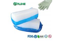 China High Translucent Raw Material HCR Silicone Rubber For Gloves supplier