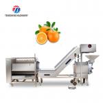0.75KW 0.8 Tons / Hours Vegetable And Fruit Washing Machine for sale