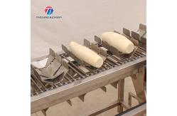 China Automatic Vegetable Radish Corn Taro Cutting Half Machine supplier