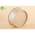 25 Oz Kraft Paper Bowls With Lids , Take Out Order Disposable Soup Containers for sale