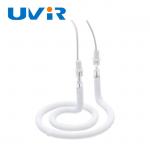 UVIR Ring Infrared Lamps , White coating Quartz Tube Halogen Ir Lamp 230V 1500W for sale
