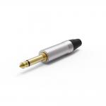 Versatile 6.35 Mm Jack Plug Connector Metal For Electronic Devices for sale
