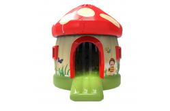 China Inflatable Round Circle Mushroom Bouncy Castle 5*4*4.5m supplier