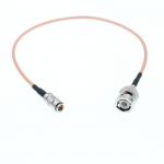 DIN 1.0 23 Mini BNC to BNC Male HD SDI 6G Double Shield Cable for Blackmagic HyperDeck Shuttle Easier to Plug and Unplug for sale