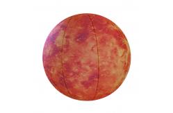 China Round Advertising Helium Balloon LED Inflatable Giant Moon Balloon supplier