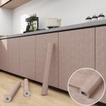 Add a Touch of Elegance to Your Home with Classic Style 3D Wood Grain Wallpaper Sticker Stripes Plaid for sale