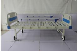 China 220CM 250kg Manual Hospital Beds Aluminum Alloy With Mattress Semi Fowler Bed supplier