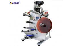 China Cylindrical Semi Automatic Labeling Machine CLB-130 Stationery Self Adhesive Labeling Machine supplier