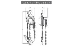 China G100 Chain Block Lifting supplier
