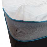 8 Memory Foam 2 Layer Gel Mattress Topper With Removable Cover