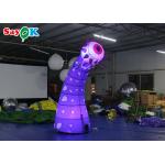 190T 4m Inflatable Lighting Decoration LED Eyes Flower