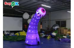 China 190T 4m Inflatable Lighting Decoration LED Eyes Flower supplier