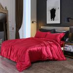 Modern Mulberry Silk 25mm Silk Sheets , 4Pcs 5 Feet Washable Silk Duvet Cover for sale