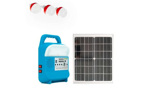 SER-815 Portable Solar Power Bank Station Rechargeable Camping Flash Light