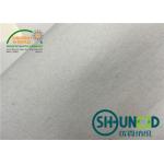 Non Woven Embroidery Backing Fabric Optical White / Black 60 gsm for sale