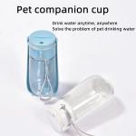 Portable Flip Folding Water Cup Pet For Traveling ABS