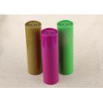 Custom Rolled Edge Custom Paper Cans Packaging Mailing Cardboard Paper Tube