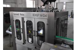 China 3 In 1 Soft Drink Beverage Carbonated Filling Machine / Production Line supplier
