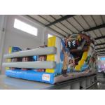 Outdoor Roller Coaster Commercial Inflatable Water Slides High Slide Design for sale