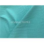 Sustainable Nylon Yoga Wear Fabric 1.5M Width Superfine Fiber Tiffany Blue for sale