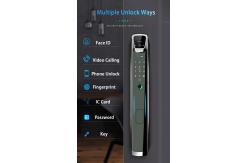 China Intelligent Xhome WiFi Fingerprint Code Card Smart Lock with Max Face ID Recognition supplier