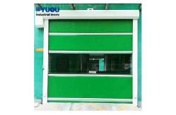 China Galvanized Fabric High Speed Roller Shutter Door 6X6m Fast Action 60Hz supplier