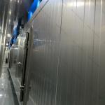 Industrial Quick Tunnel Freezer / Freezing Refrigeration Equipment for sale