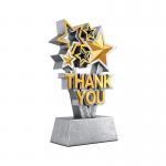 3D Folk Sports Metal Trophy Cup Star Shape Aluminum Alloy Material for sale