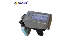 China CYCJET Portable Handheld Inkjet Printer 18mm Height Date For Steel Sheet supplier