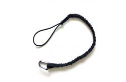 China Scaffold Flexible Tool Safety Lanyards With Zinc Alloy Snap Hooks Orange / Green supplier