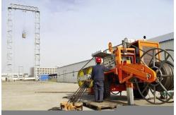 China Iso Stringing Pulling Machine Equipment Hydraulic Conductor Puller 400KN supplier