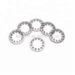 Internal Teeth Serrated Lock Washers For Security DIN 6797 Type J for sale
