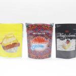 CMYK Printed Flat Bottom Stand Up Pouch